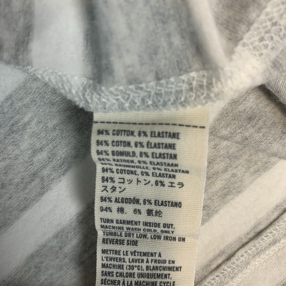 Abercrombie & Fitch Dress Womens Medium Mini Stretch Knit Preppy Casual Striped - Picture 7 of 9